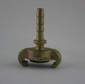 Malleable Hose end with collar